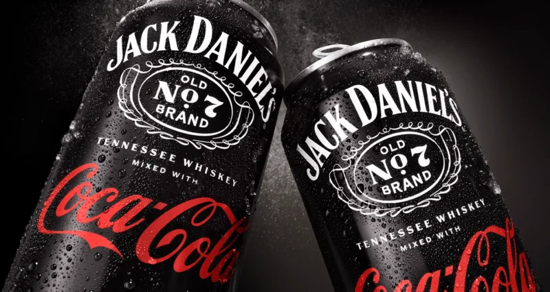 jack daiels jd coca cola can in goa