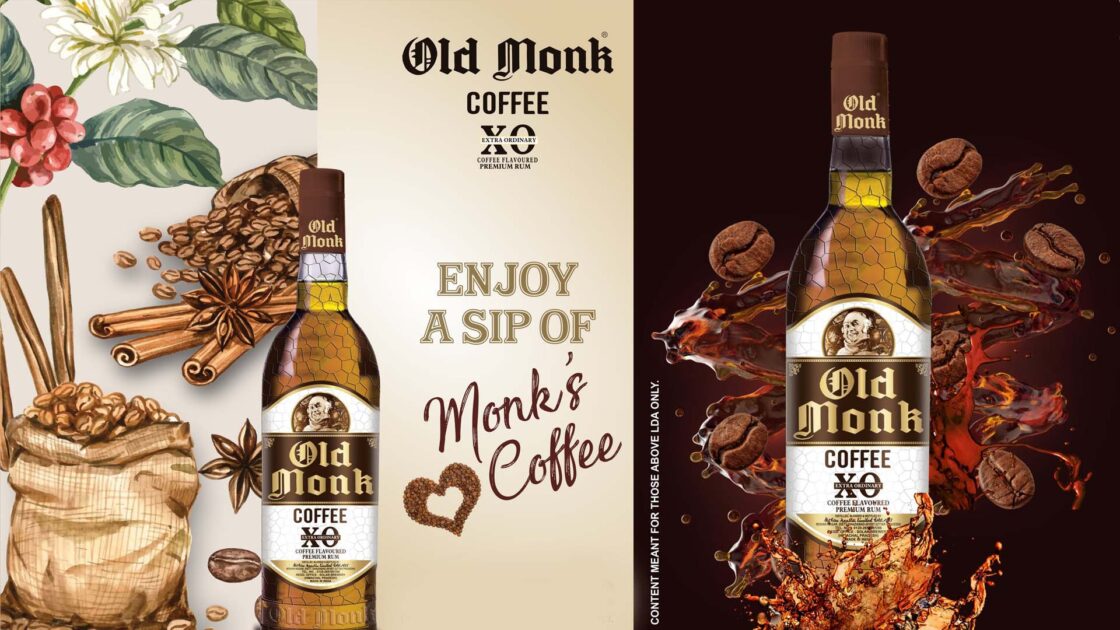 All New Old Monk Coffee Rum, review and price. Spotlight Goa